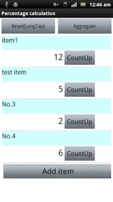 Percentage Graph Calculater android App screenshot 3